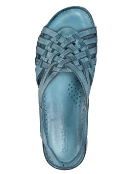 Sale Gemini , schicke Damen-Sandalen, Weite G, mit Gummizug JEANS