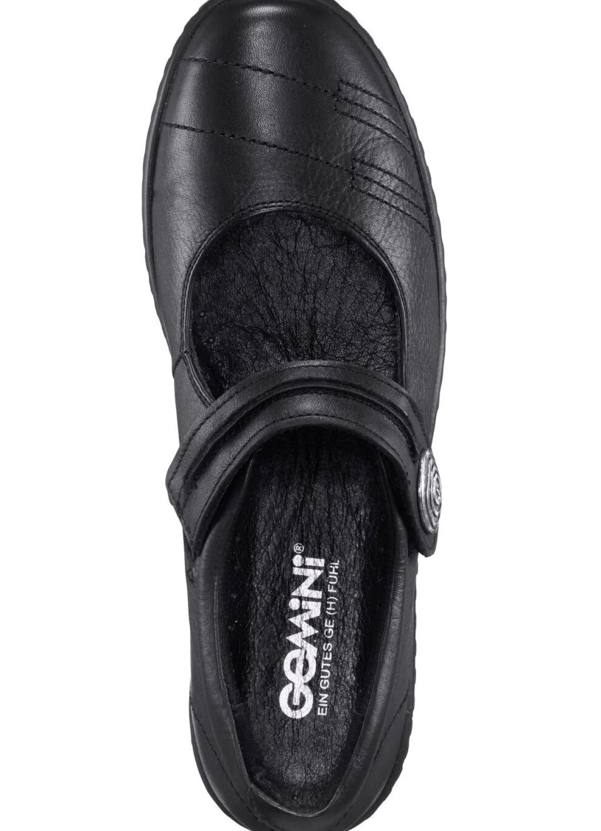 Sale Gemini Slipper aus Rind-Nappaleder SCHWARZ