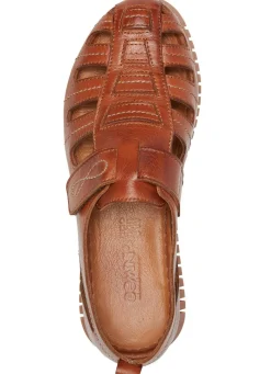 Sale Gemini Slipper mit luftigen Durchbrüchen COGNAC