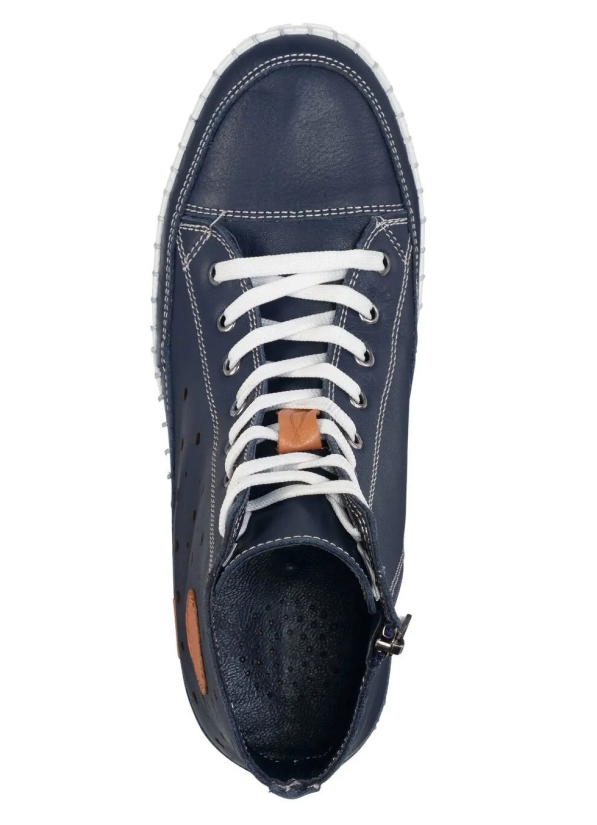 Best Gemini , sommerliche Damen-Boots, Weite G, mit herausnehmbarem Fußbett MARINE