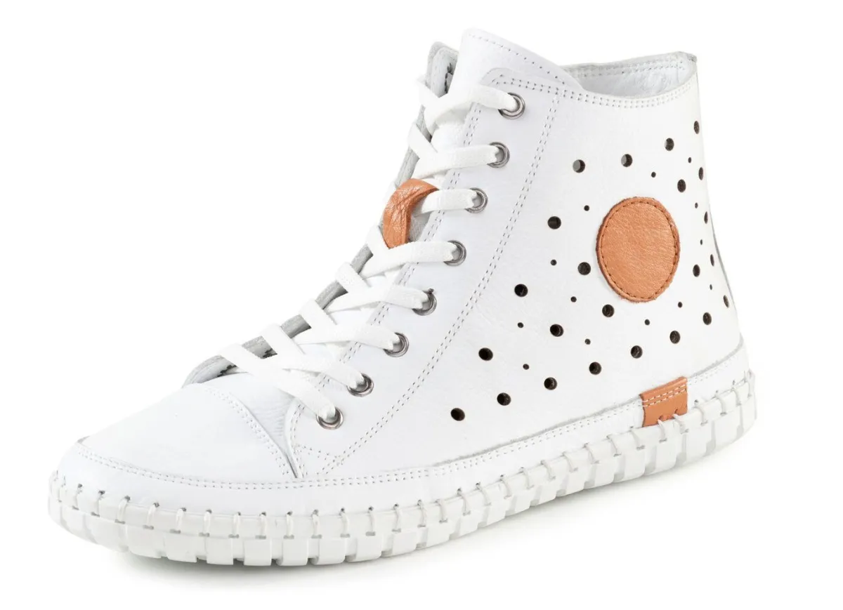 Discount Gemini , sommerliche Damen-Boots, Weite G, mit herausnehmbarem Fußbett WEISS