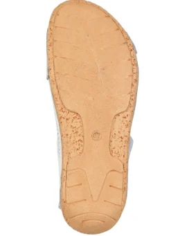 New Gemini , sommerliche Damen-Pantoletten, Weite G, aus Leder WEISS