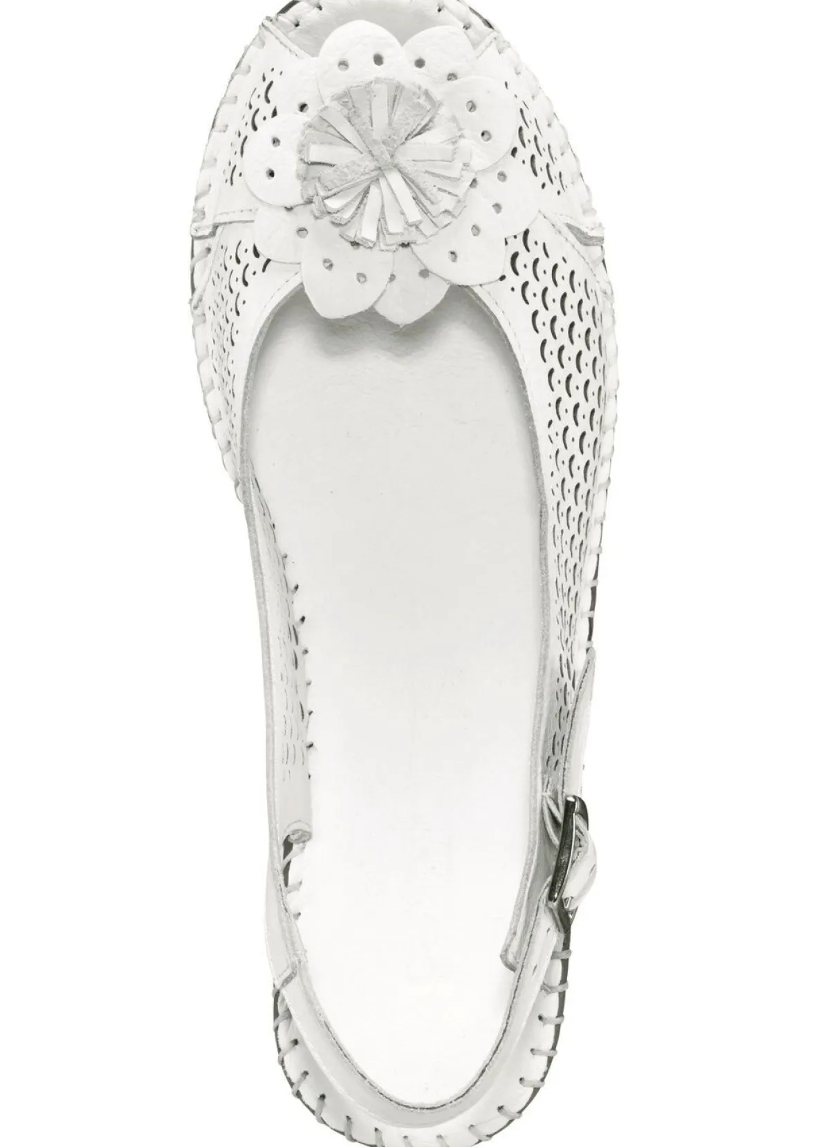 Sale BADER Gemini, sommerliche Damen-Sandaletten, Weite G, mit Gummizug WEISS