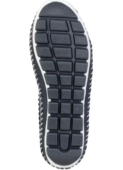 New Gemini , sommerlicher Damen-Sabot, Weite G, mit herausnehmbarem Fußbett MARINE