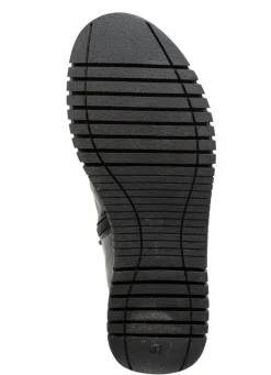 Best Gemini Stiefelette mit Raffung und dekorativen Knöpfen SCHWARZ