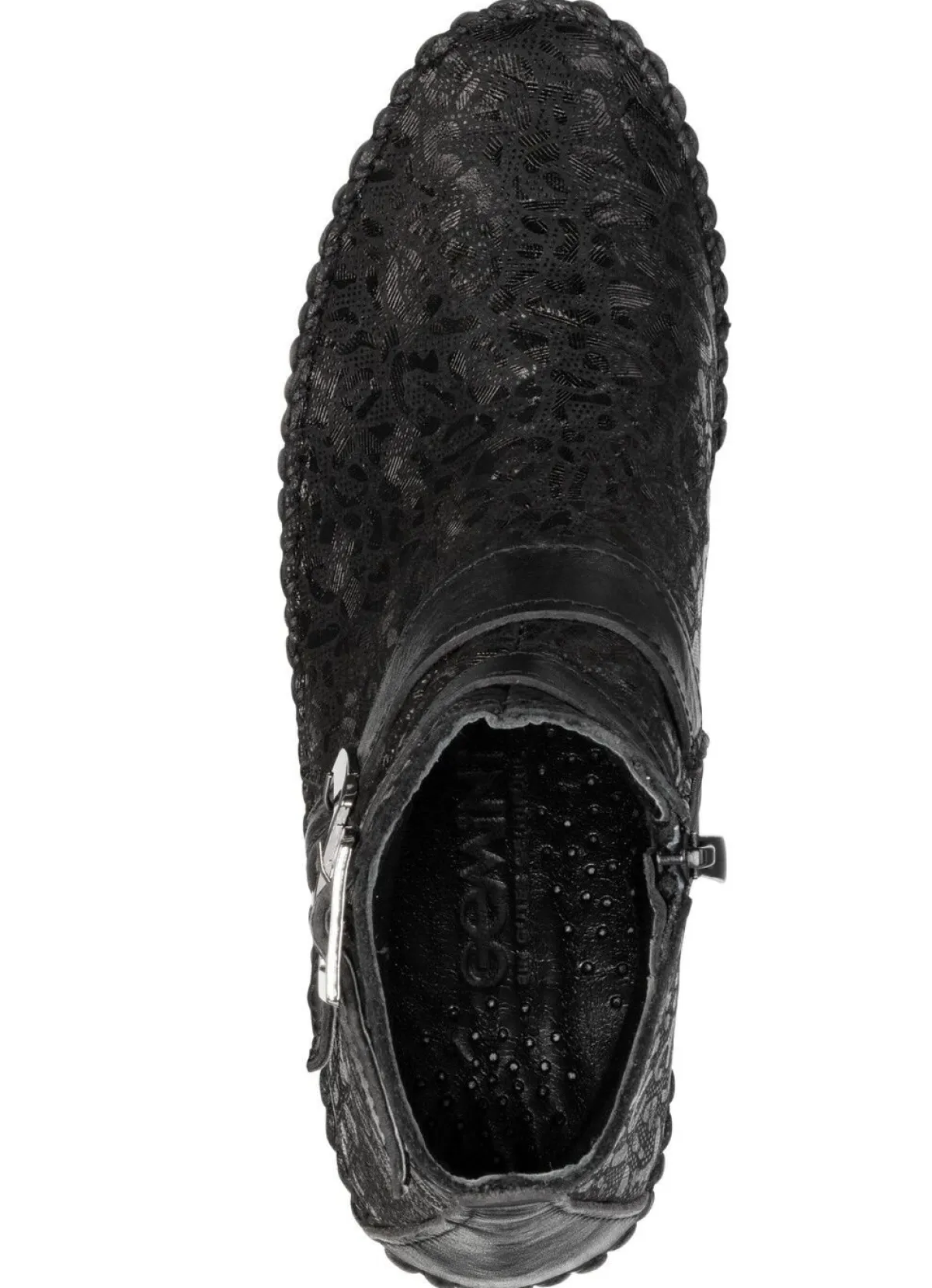 Sale Gemini , trendige Damen-Boots, Weite G, mit herausnehmbarem Fußbett SCHWARZ