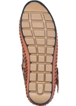 Sale Gemini , trendige Damen-Boots, Weite G, mit herausnehmbarem Fußbett BRAUN