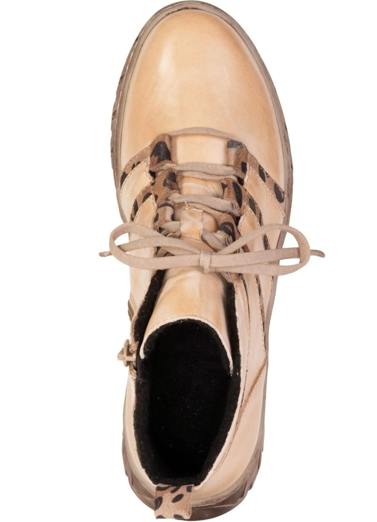 Sale Gemini , trendige Damen-Stiefeletten, Winterschuhe, Weite G, mit herausnehmbarem Fußbett HELLBEIGE