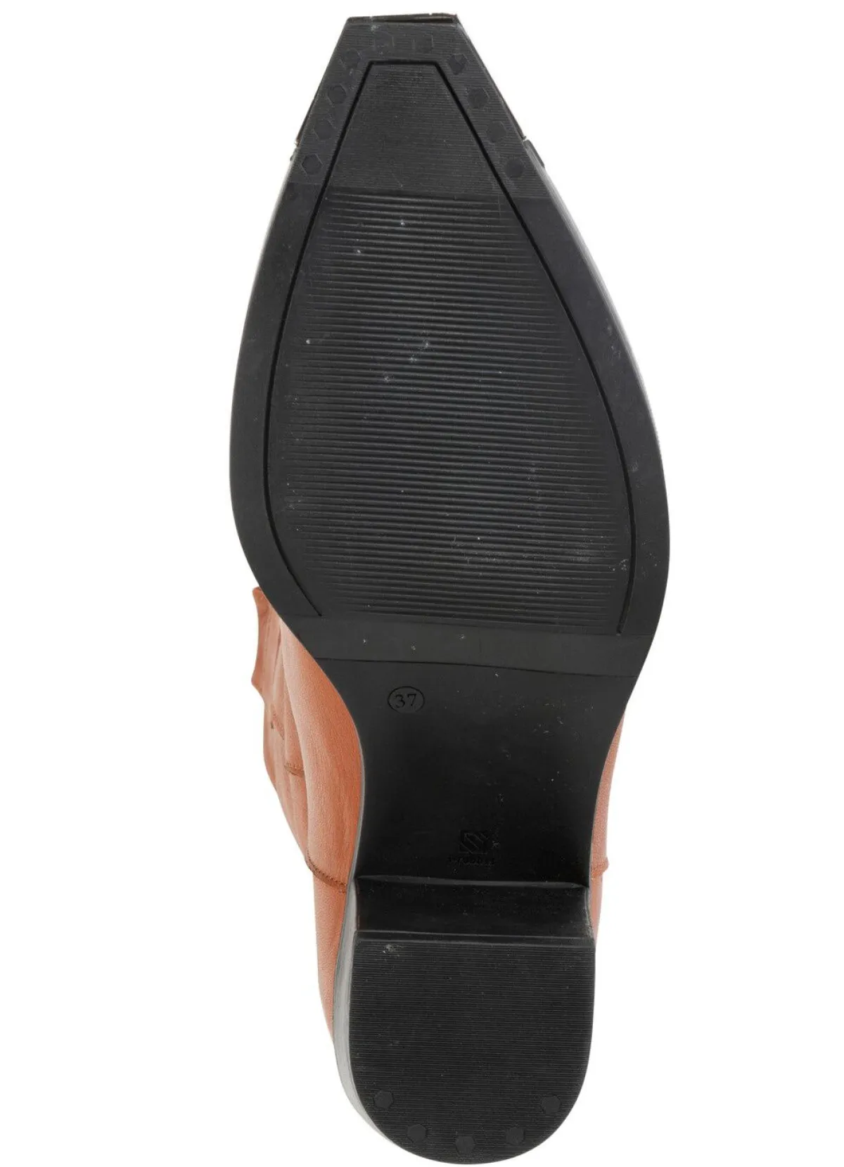 Best Gemini Western-Stiefel aus Rind-Nappaleder COGNAC
