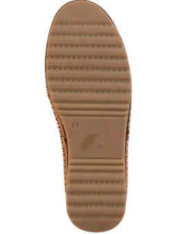 Online Gemini , sommerliche Damen-Slipper, Weite G, mit herausnehmbarem Fußbett WEISS