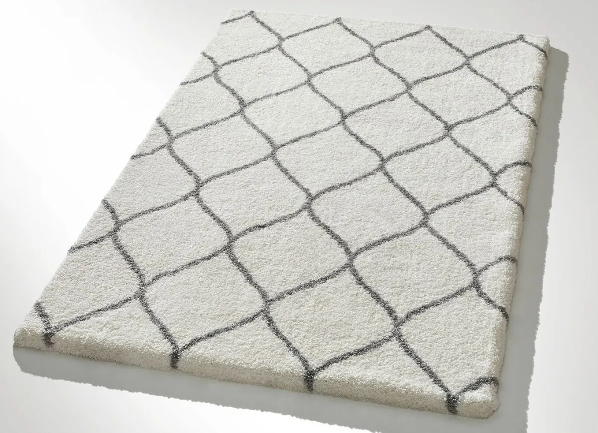 Online BADER Gemütlich weiche Hochflor-Brücken und -Teppiche CREME