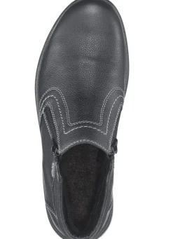 Clearance GINO GALANTE , atmungsaktive Herren-Boots, Winterschuhe, mit Reißverschluss SCHWARZ