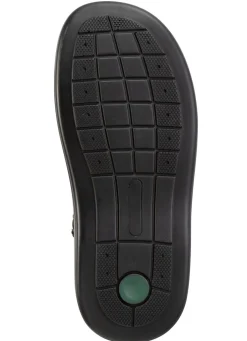 Sale GINO GALANTE , bequeme Herren-Pantoletten, Weite H, aus Leder SCHWARZ-CHIANTI