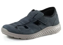 BADER GINO GALANTE, bequeme Herren-Slipper, Weite H, mit herausnehmbarem Fußbett MARINE