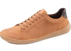 New GINO GALANTE , bequeme Herren-Barfußschuhe, mit herausnehmbarem Fußbett CAMEL
