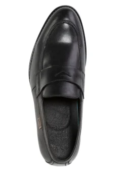 Online GINO GALANTE , elegante Herren-Slipper, mit herausnehmbarem Fußbett SCHWARZ