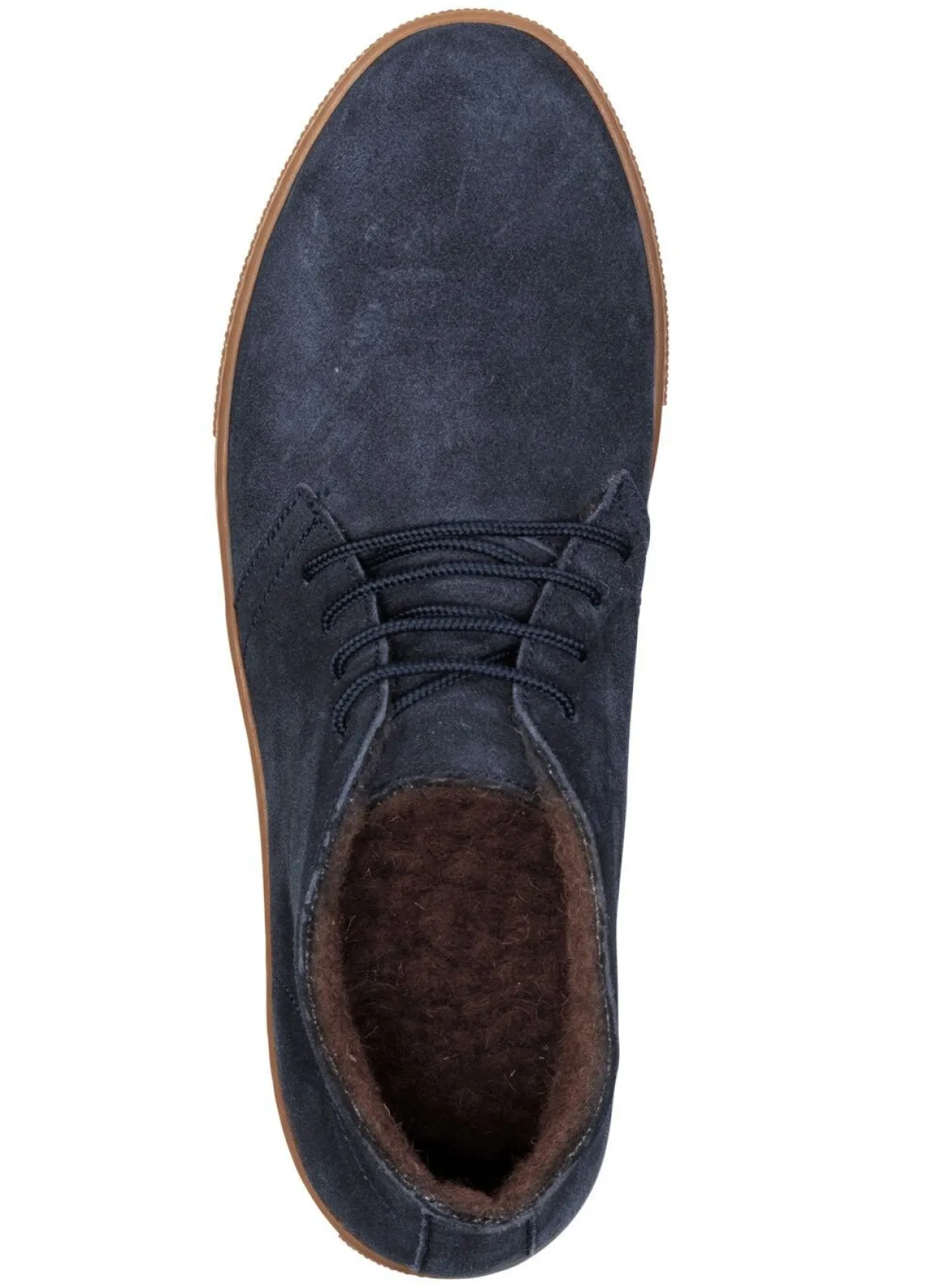 New GINO GALANTE , gefütterte Herren-Boots, Winterschuhe, mit Wolle MARINE