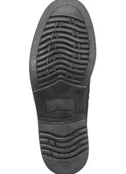 New GINO GALANTE , gefütterte Herren-Stiefel, Winterschuhe, mit Lammfell SCHWARZ