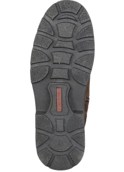 Clearance GINO GALANTE , gefütterte Herren-Stiefel, Winterschuhe, mit Lammfell BRAUN