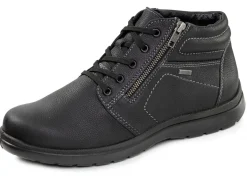 Clearance GINO GALANTE , gefütterte Herren-Boots, Winterschuhe, Weite H, mit Reißverschluss SCHWARZ