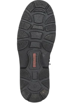 GINO GALANTE , gefütterte Herren-Stiefel, Winterschuhe, mit Lammfell SCHWARZ