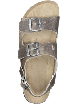 Online GINO GALANTE , klassische Herren-Sandalen, Weite H, mit verstellbaren Schließen TAUPE