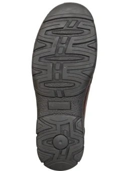 New GINO GALANTE , klassische Herren-Boots, mit herausnehmbarem Fußbett MARONE