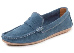 Sale GINO GALANTE , klassische Herren-Slipper, aus Leder JEANS