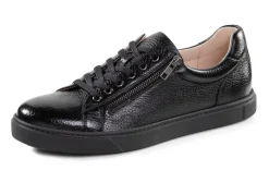 Online GINO GALANTE , klassische Herren-Sneaker, mit herausnehmbarem Fußbett SCHWARZ