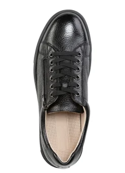 Online GINO GALANTE , klassische Herren-Sneaker, mit herausnehmbarem Fußbett SCHWARZ