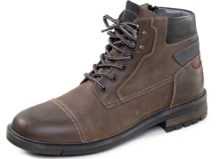 Discount GINO GALANTE , klassische Herren-Stiefeletten, mit Reißverschluss TABAKBRAUN