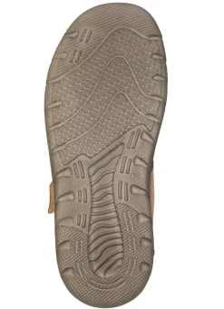 Hot GINO GALANTE , klassische Herren-Sandalen, aus Leder COGNAC