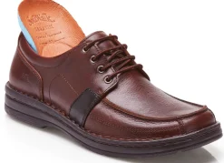Clearance BADER GINO GALANTE, schicke Herren- Schnürschuhe, mit herausnehmbarem Fußbett BURGUND