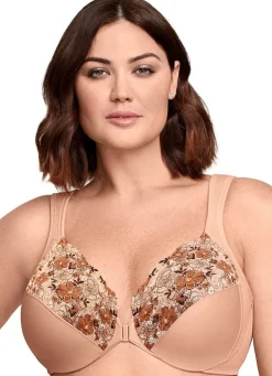 Sale GLAMORISE Bügel-BH mit Vorderverschluss BEIGE
