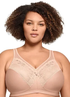 Outlet BADER Glamorise Minimizer-BH mit elastischer Spitze PUDER