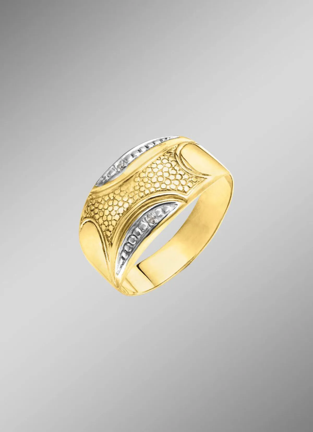 BADER Glänzende Eleganz: Damenring mit 2 Diamanten