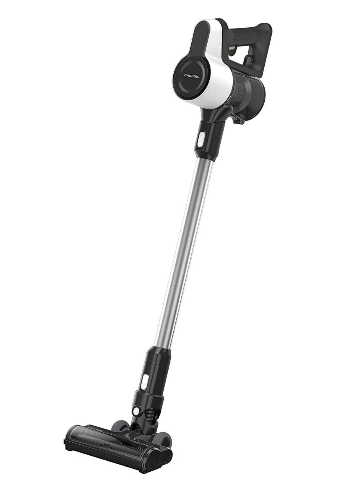 Discount GRUNDIG VCP 4130 Akku-Handstaubsauger WEISS-SILBER