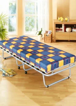 Hot BADER Gästebett mit Lattenrost und Matratze SILBER
