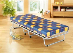Hot BADER Gästebett mit Lattenrost und Matratze SILBER