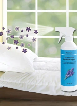 New BADER "Gute Nacht"-Lavendelspray WEISS-BLAU