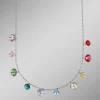 Hot BADER Halskette mit bunten Swarovski®-Kristallen