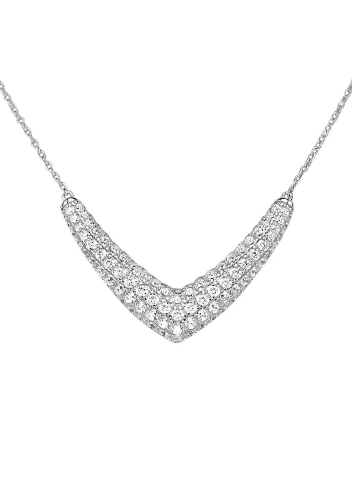 Outlet BADER Halskette mit Zirkonia