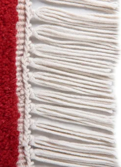 Hot RUGMARK Handgeknüpfte Brücken, Teppiche und Galerien aus 100% Schurwolle ROT