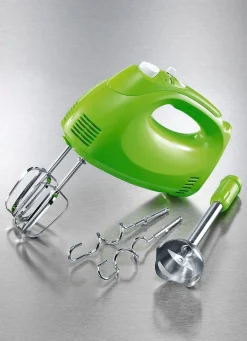 New BADER Handmixer-Set mit umfangreichem Zubehör GRÜN