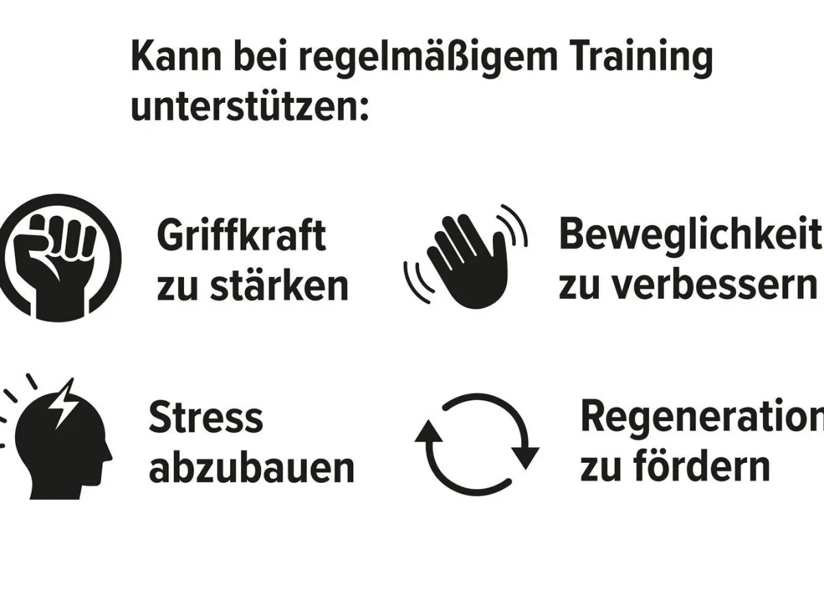 Best BADER Hand-und Unterarmtrainer Reflexit GRAU-TÜRKIS