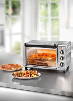 Clearance RUSSELL HOBBS Heißluft-Ofen mit 5 Funktionen EDELSTAHL