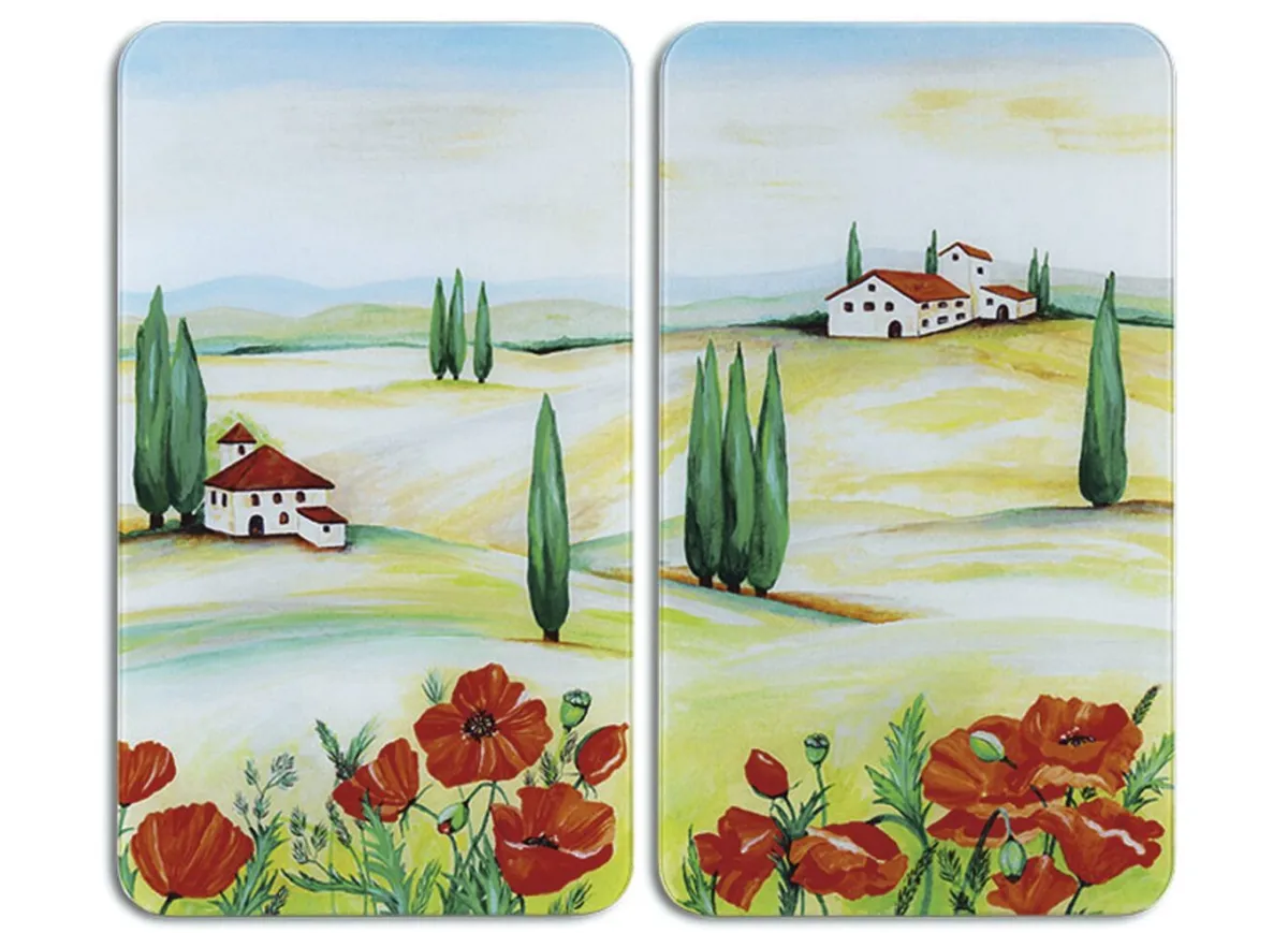 New WENKO Herdabdeckplatten oder Wandblende TOSCANA
