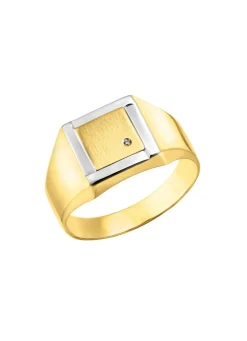 New BADER Herrenring in Bicolor-Design