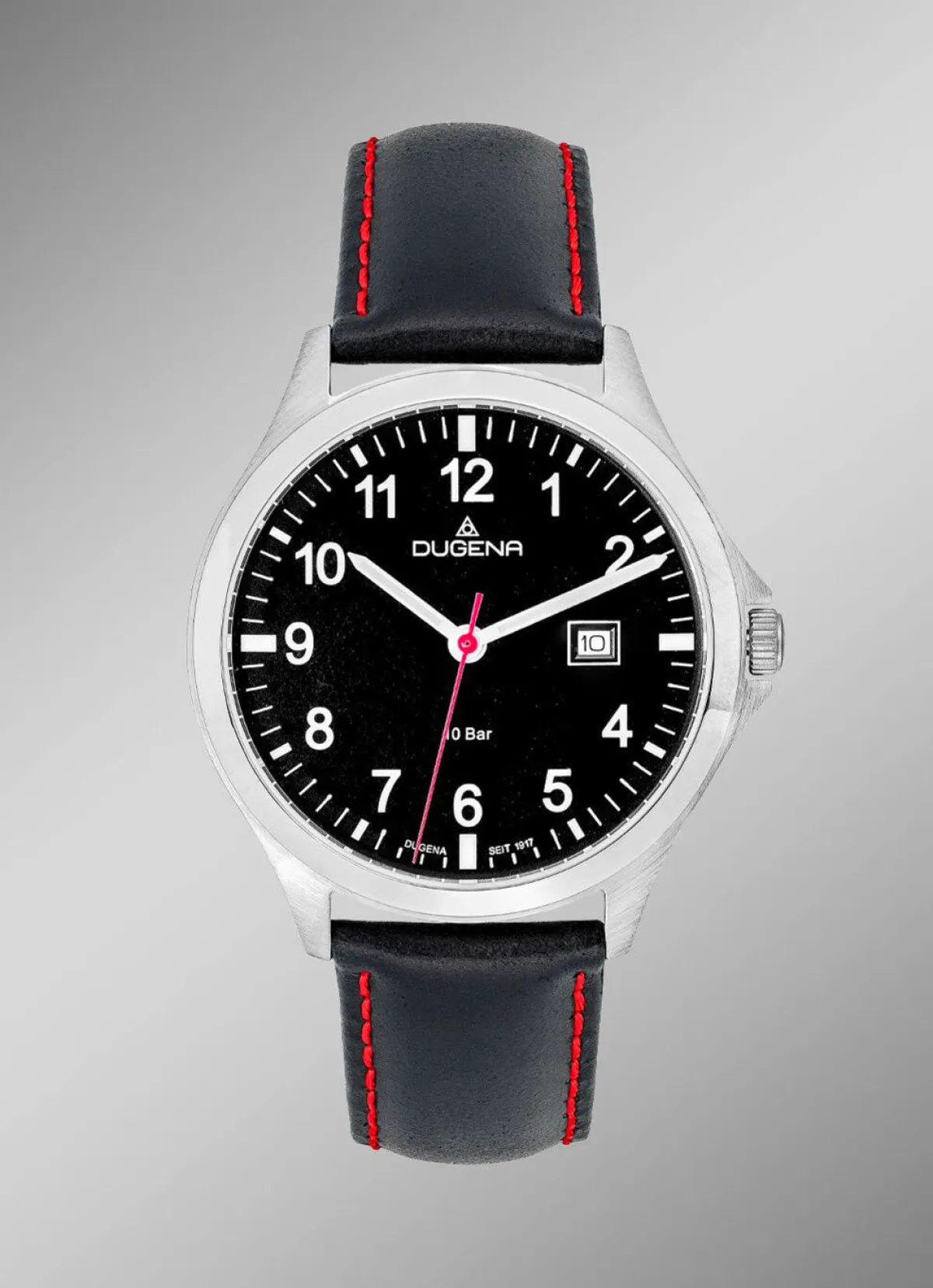 Online DUGENA Herrenuhr mit Edelstahlgehäuse