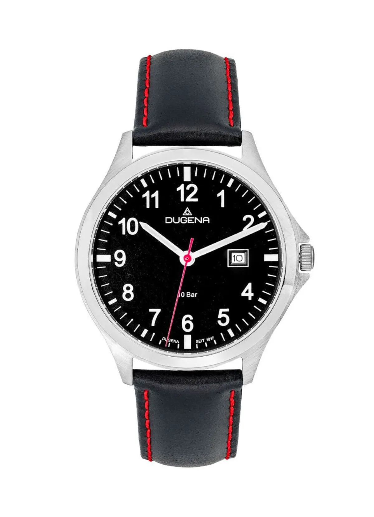 Online DUGENA Herrenuhr mit Edelstahlgehäuse